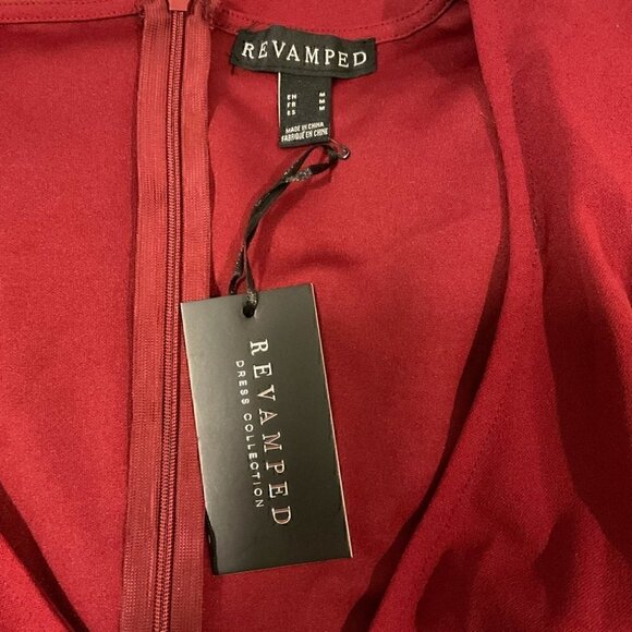 Revamped Ruched V-Neck Dress NWT - Picture 7 of 10